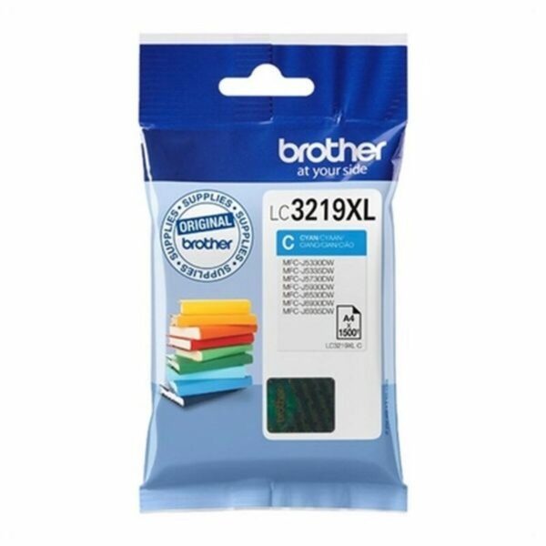 Cartucho de Tinta Original Brother LC-3219XLC Azul Cian - Imagen 2
