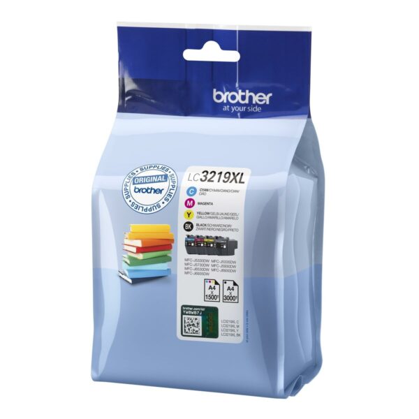 Cartucho de Tinta Original Brother LC3219XL Negro/Cian/Magenta/Amarillo - Imagen 3