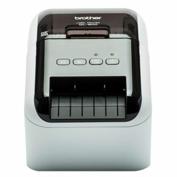 Impresora Térmica Brother QL800ZX1 USB Gris Blanco/Negro Negro/Gris - Imagen 2