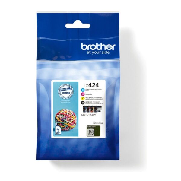 Cartucho de Tinta Original Brother LC-424VAL Multicolor - Imagen 2