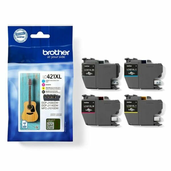 Cartucho de Tinta Original Brother LC-421XLVAL Multicolor - Imagen 2