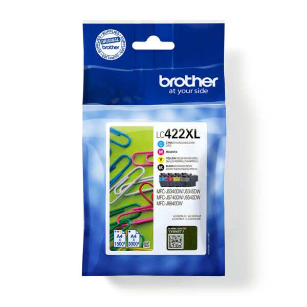 Cartucho de Tinta Original Brother LC-422XLVAL - Imagen 2