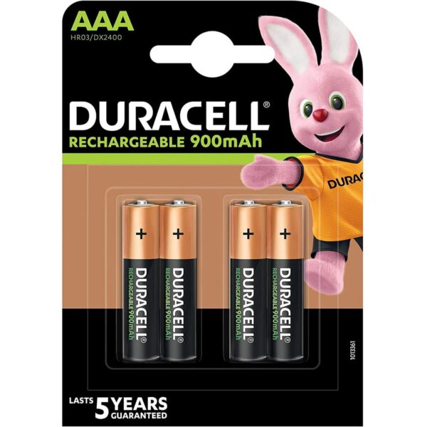 Pilas Recargables DURACELL StayCharged AAA (4pcs) HR03 AAA 1,2 V AAA - Imagen 3