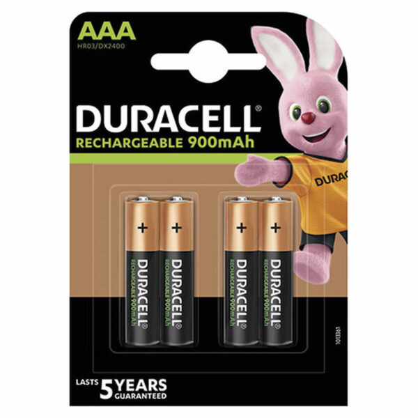 Pilas Recargables DURACELL StayCharged AAA (4pcs) HR03 AAA 1,2 V AAA - Imagen 2