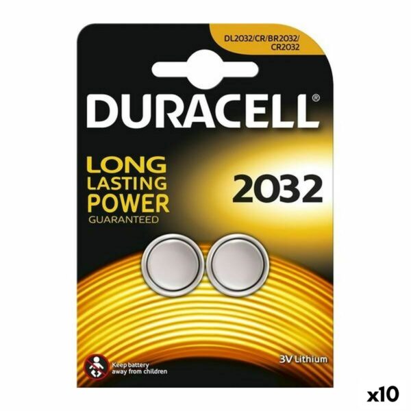 Pilas DURACELL DL2032B2 3V (10 Unidades)