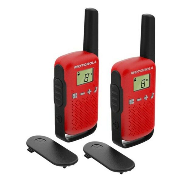 Walkie-Talkie Motorola T42 RED 1,3" LCD 4 km - Imagen 2