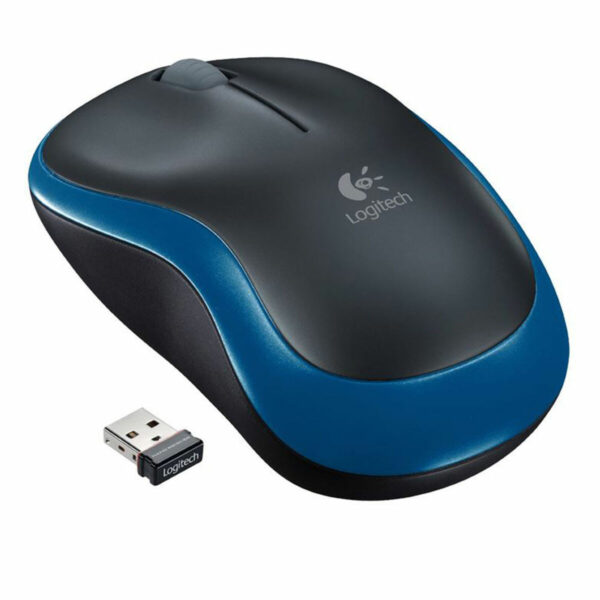Ratón Óptico Logitech LGT-M185B Azul