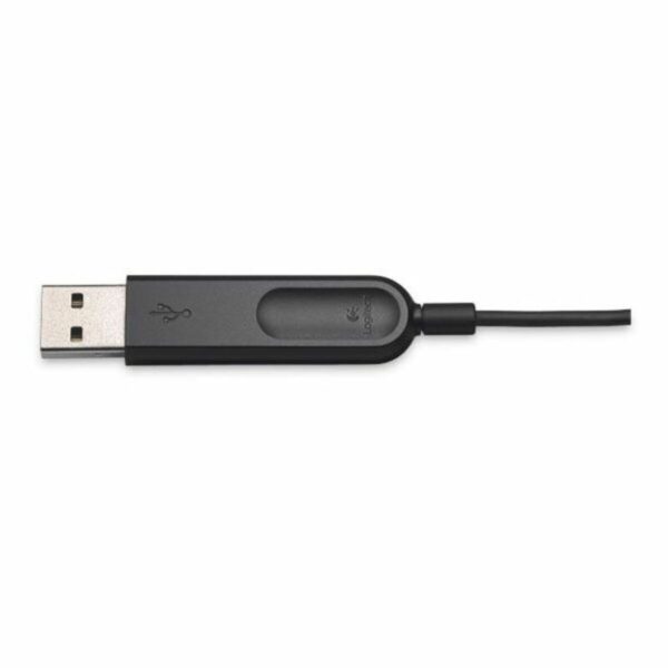 Auriculares con Micrófono Logitech H340 USB 1,8 m Negro - Imagen 5