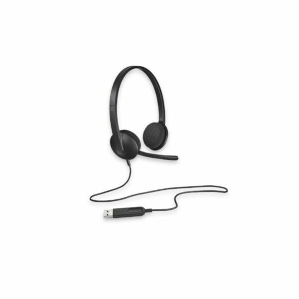 Auriculares con Micrófono Logitech H340 USB 1,8 m Negro - Imagen 7