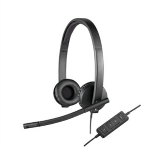 Auriculares de Diadema Logitech H570e Negro