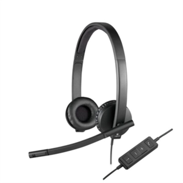 Auriculares de Diadema Logitech H570e Negro