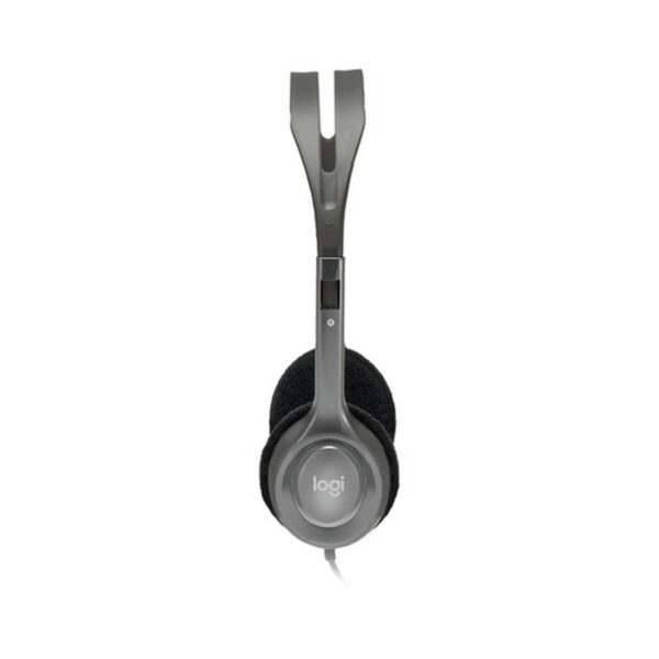 Auriculares con Micrófono Logitech H111 Negro Gris - Imagen 8