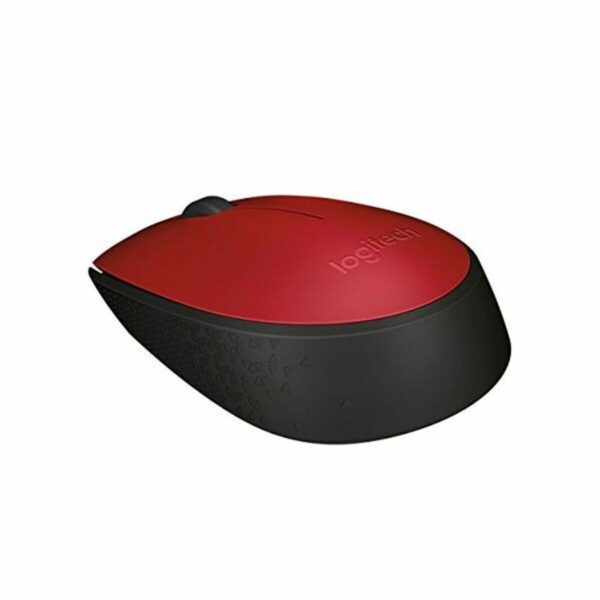 Ratón Inalámbrico Logitech 910-004641 1000 dpi Rojo Negro/Rojo - Imagen 3