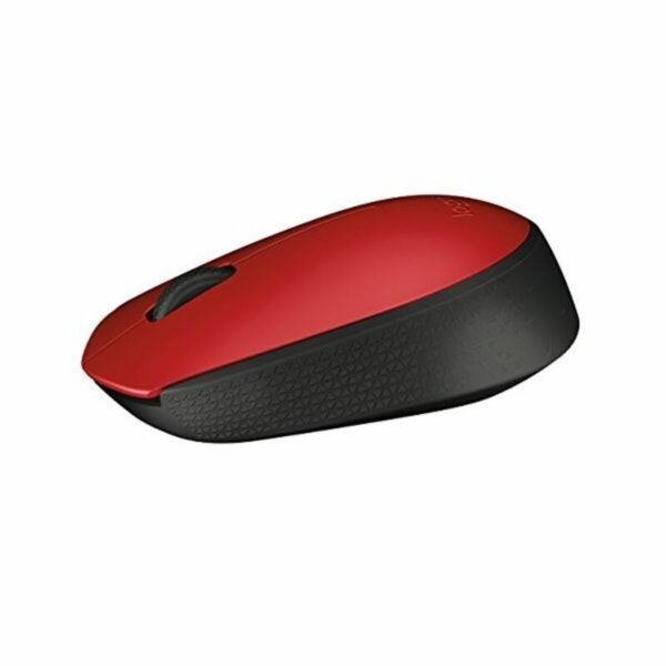 Ratón Inalámbrico Logitech 910-004641 1000 dpi Rojo Negro/Rojo - Imagen 5