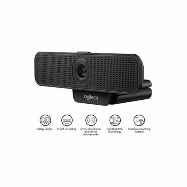 Webcam Logitech 960-001076 Full HD 30 fps Negro - Imagen 4