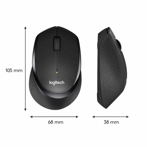 Ratón Inalámbrico Logitech 910-004909 Negro - Imagen 2