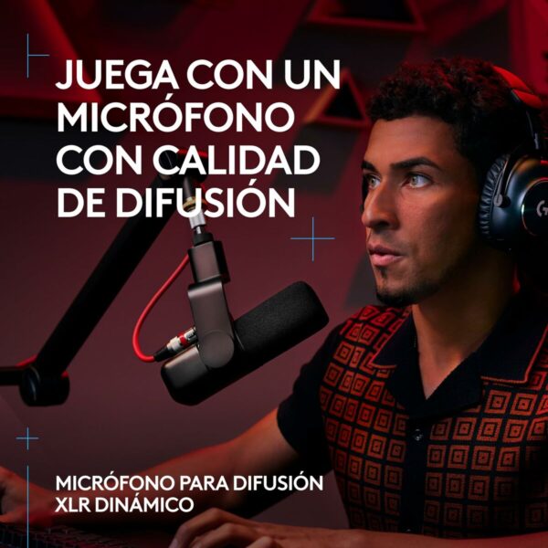 Micrófono Logitech 988-000565 Negro - Imagen 2