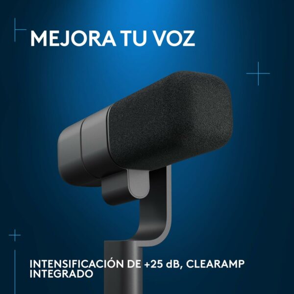 Micrófono Logitech 988-000565 Negro - Imagen 3