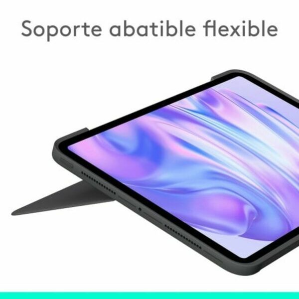 Funda para Tablet y Teclado Logitech 920-012772 Grafito QWERTY - Imagen 2