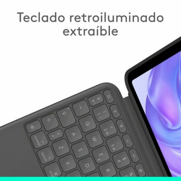 Funda para Tablet y Teclado Logitech 920-012772 Grafito QWERTY - Imagen 3