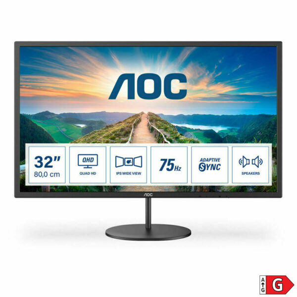 Monitor AOC Q32V4 32" 2K LCD IPS 75 Hz - Imagen 2