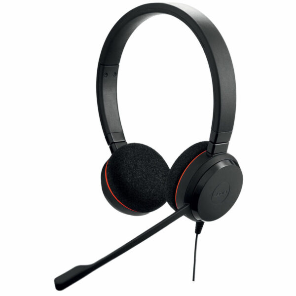 Auriculares con Micrófono Jabra Evolve 20 MS Stereo Negro - Imagen 2