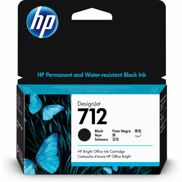 Cartucho de Tinta Original HP HP 712 Negro - Imagen 2