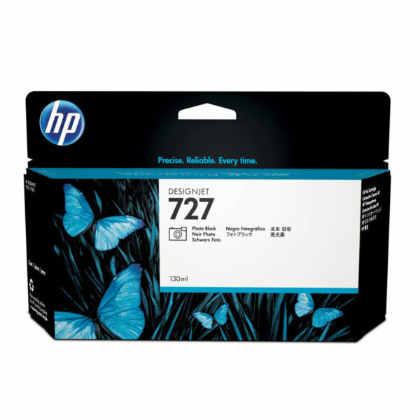 Cartucho de Tinta Original HP 727 Negro - Imagen 2