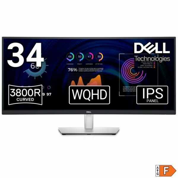 Monitor Dell P3424WE 34" LED IPS - Imagen 2
