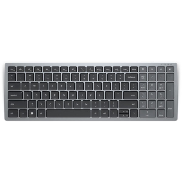 Teclado Dell KB740-GY-R-SPN Gris Qwerty Español - Imagen 2