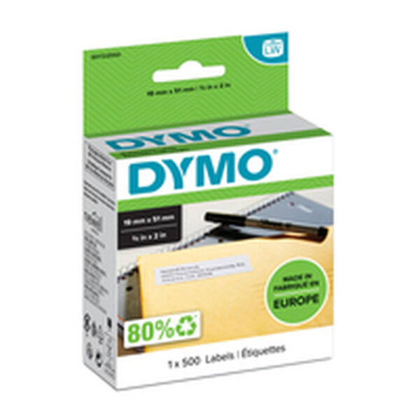 Cinta Laminada para Rotuladoras Dymo S0722550 Blanco - Imagen 3