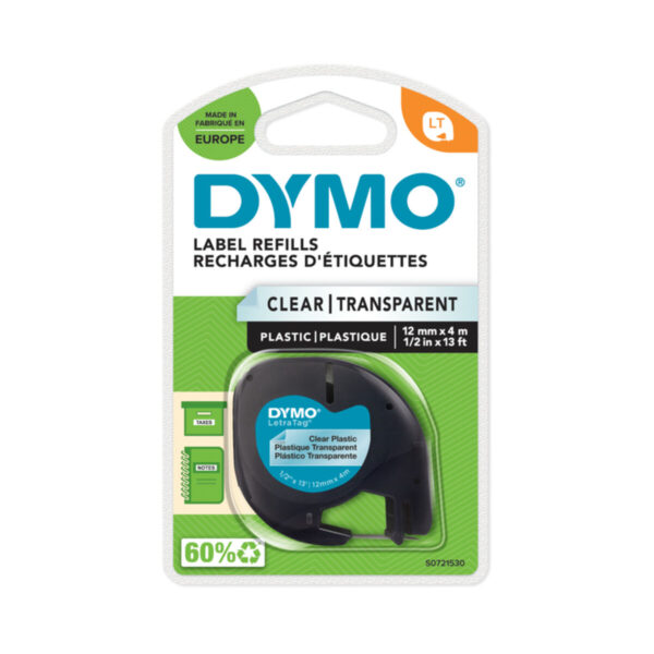 Cinta Laminada para Rotuladoras Dymo S0721530 Azul - Imagen 2