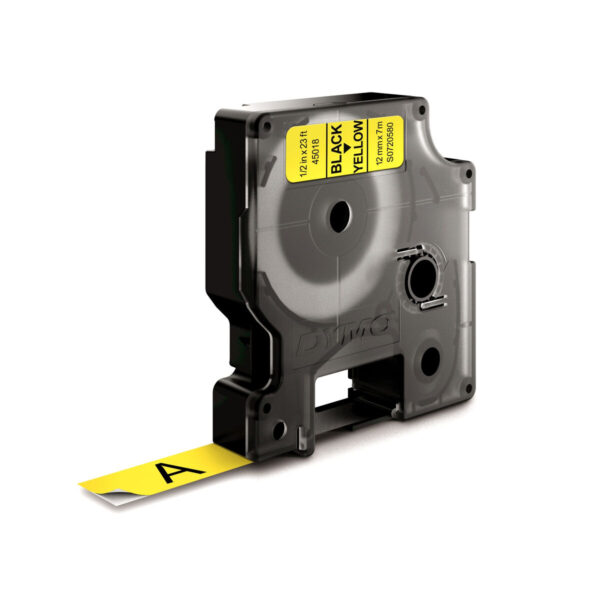 Etiquetas adhesivas Dymo S0720580 Negro/Amarillo - Imagen 2