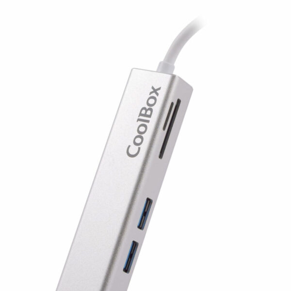 Dockstation CoolBox COO-DOCK-02 Blanco - Imagen 2