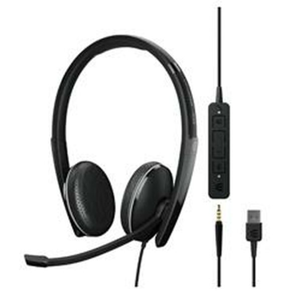 Auriculares con Micrófono Epos 165 Negro
