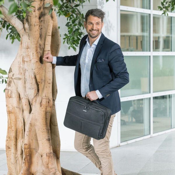 Maletín para Portátil Dicota D31432-RPET Negro 17,3" - Imagen 2
