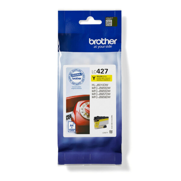 Cartucho de Tinta Original Brother LC-427Y Amarillo - Imagen 4