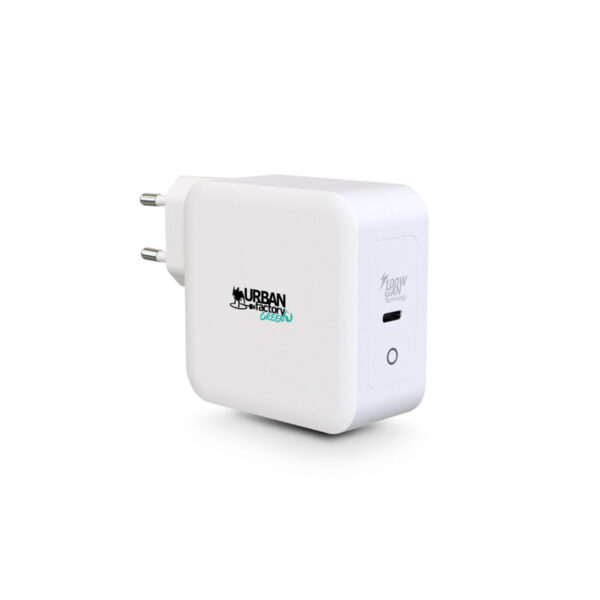 Cargador de Pared + Cable USB C Urban Factory GSC10UF Blanco - Imagen 3