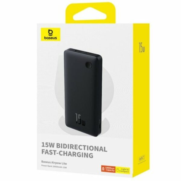 Batería para Portátil Baseus Negro 10000 mAh - Imagen 3