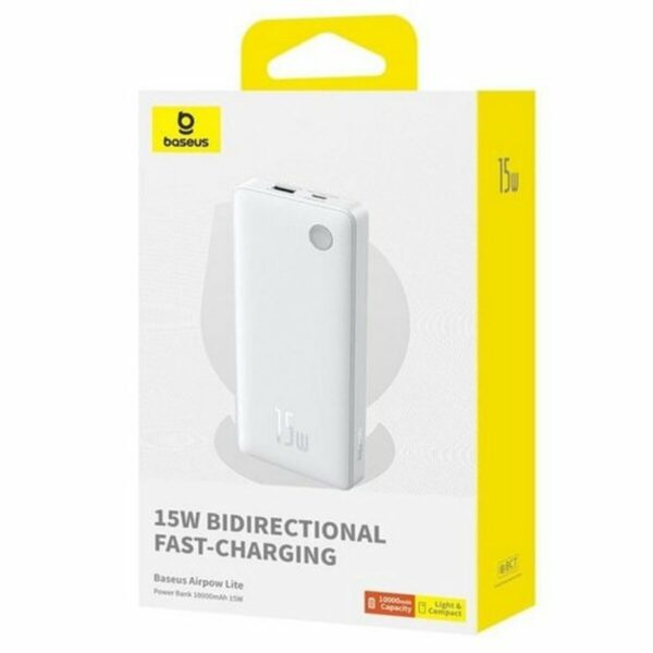 Batería para Portátil Baseus Blanco 10000 mAh - Imagen 3