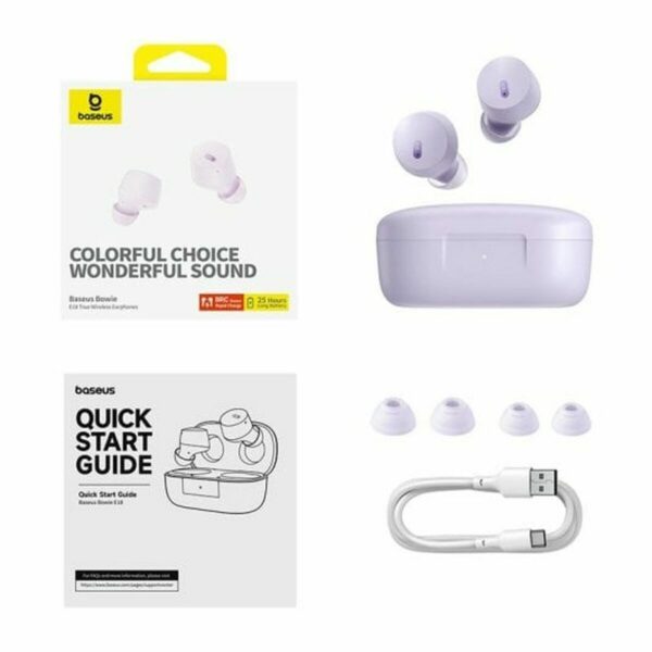 Auriculares con Micrófono Baseus A00023800533-00 - Imagen 6