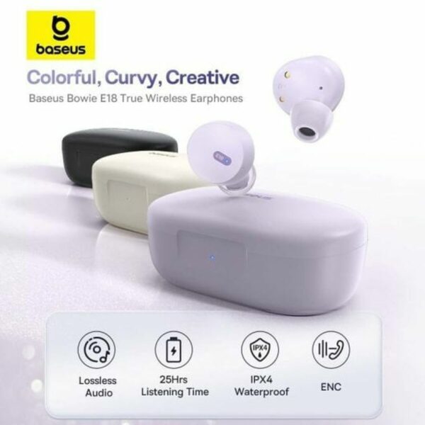 Auriculares Bluetooth Baseus E18 - Imagen 3