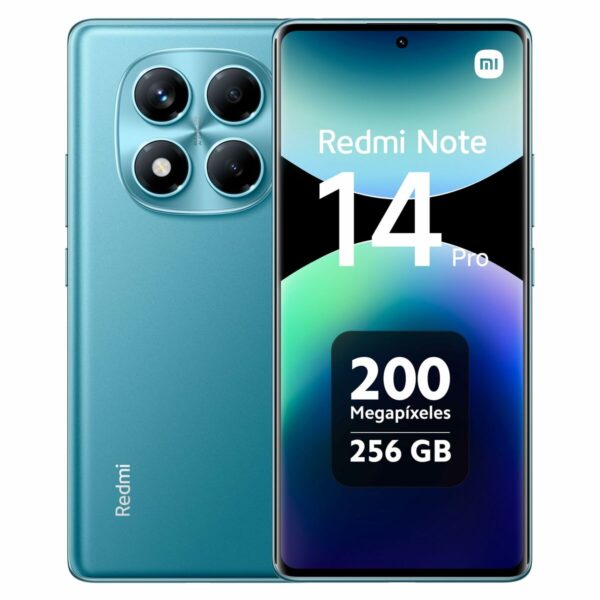 Smartphone Xiaomi Redmi Note 14 Pro 8 GB RAM 256 GB Azul Ocean Blue 6,67" - Imagen 2