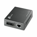 Convertidor de Medios Monomodo TP-Link MC110CS 100 Mbps Gris