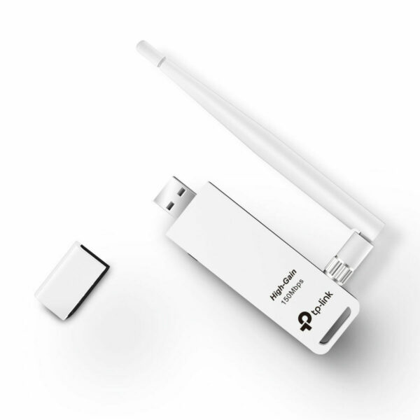 Adaptador USB TP-Link TL-WN722N Blanco 150 Mbps - Imagen 3