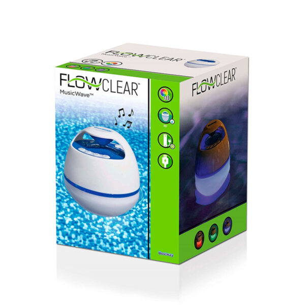 Bestway Altavoz Bluetooth Luz Led Flotante Piscina y Jardin 58700 - Imagen 2