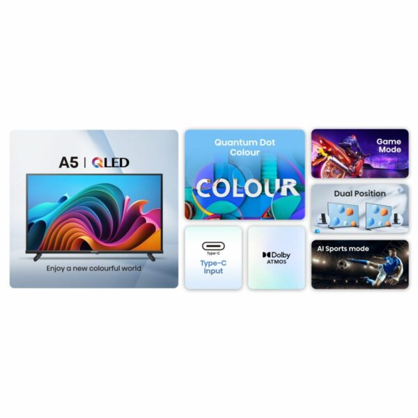 Smart TV Hisense 32A5NQ 32" Full HD 2K LED HDR D-LED QLED - Imagen 8