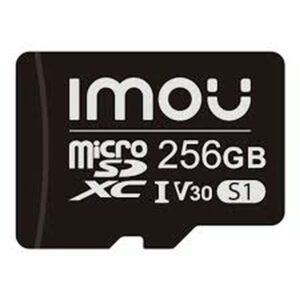 Tarjeta de Memoria Micro SD con Adaptador Imou ST2-256-S1 256 GB Negro