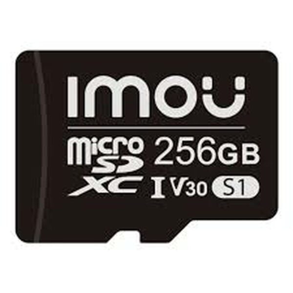 Tarjeta de Memoria Micro SD con Adaptador Imou ST2-256-S1 256 GB Negro