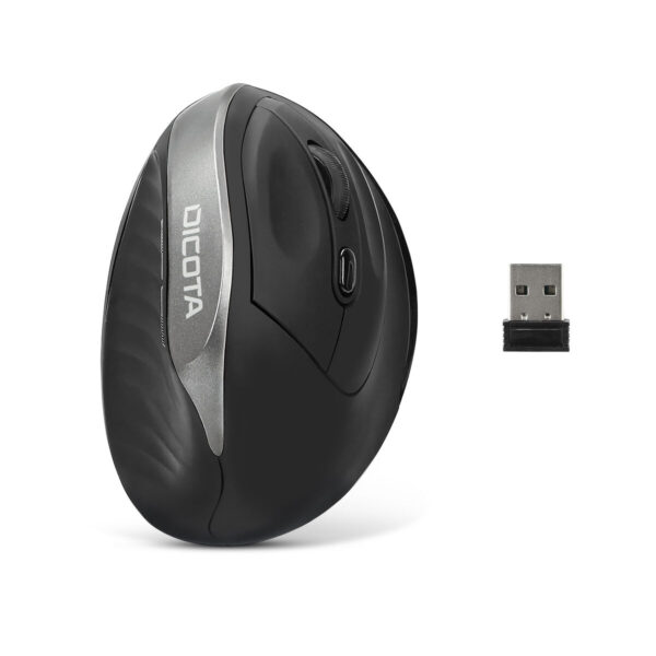 Ratón Ergonómico Óptico Dicota D31981 Negro 1600 dpi - Imagen 8